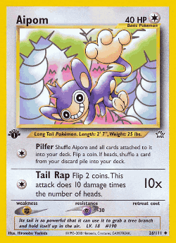 Aipom 26, Neo Genesis