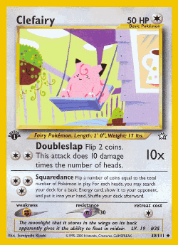 Clefairy 30, Neo Genesis