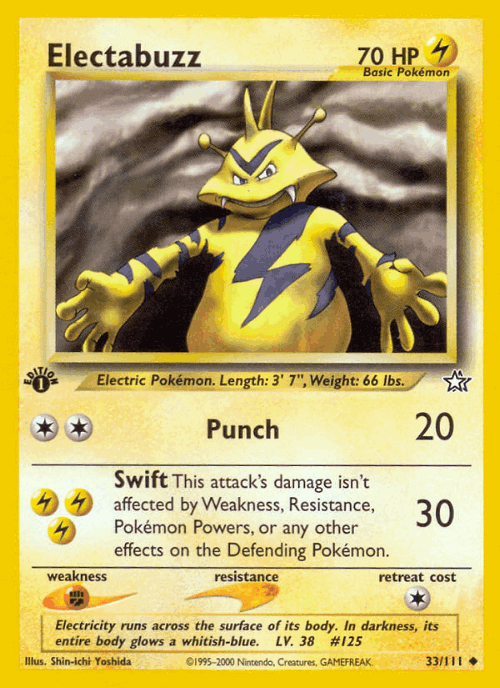 Electabuzz 33, Neo Genesis