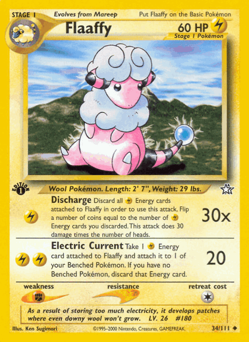 Flaaffy 34, Neo Genesis