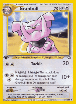 Granbull 37, Neo Genesis
