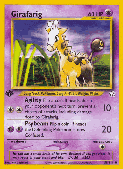 Girafarig 58, Neo Genesis
