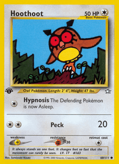 Hoothoot 60, Neo Genesis
