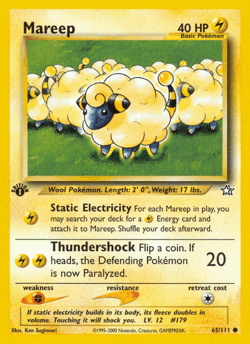 Mareep 65, Neo Genesis