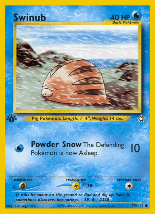 Swinub 79, Neo Genesis