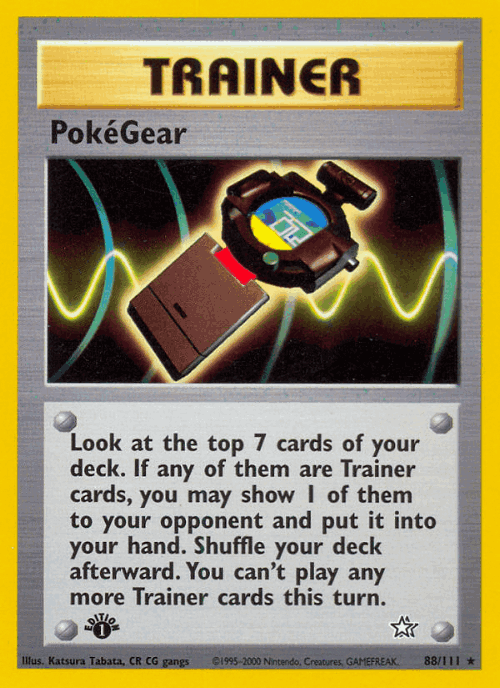 PokéGear Pokémon TCG card art