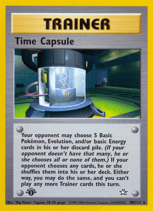 Time Capsule 90, Neo Genesis