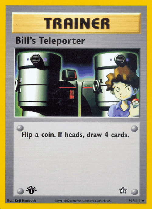 Bill's Teleporter 91, Neo Genesis