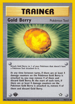 Gold Berry Pokémon TCG card art