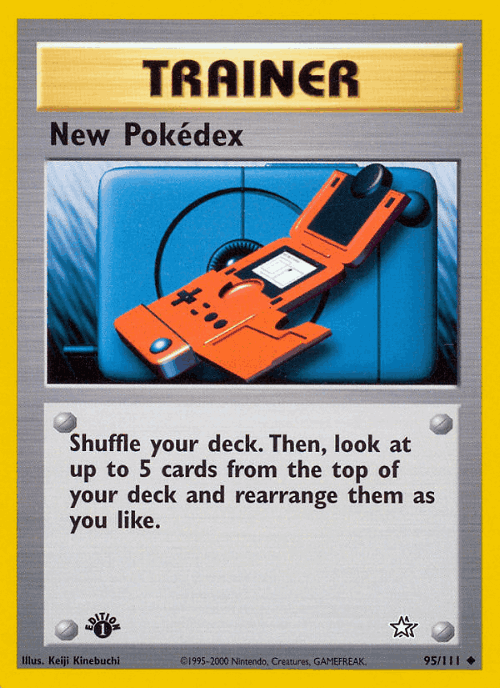 New Pokédex 95, Neo Genesis