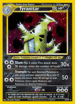 Tyranitar Pokémon TCG card art
