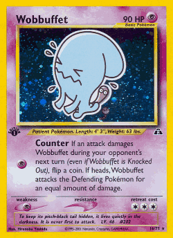 Wobbuffet Pokémon TCG card art