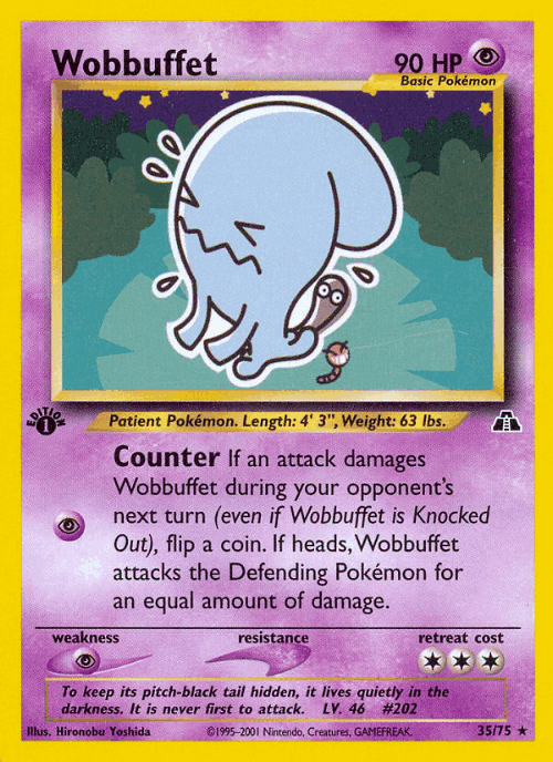 Wobbuffet 35, Neo Discovery