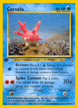 Corsola card art