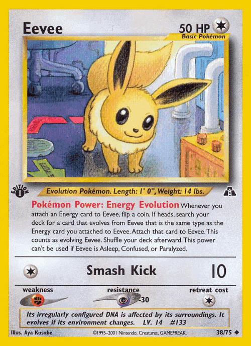 Eevee 38, Neo Discovery