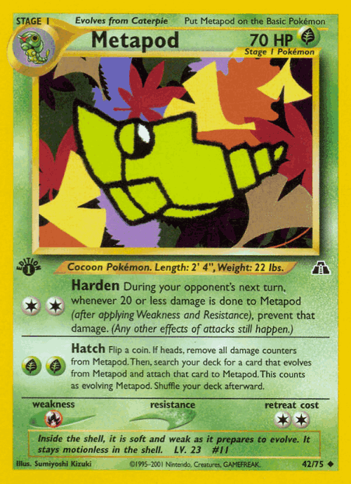 Metapod 42, Neo Discovery