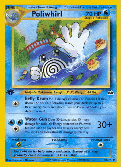 Poliwhirl 44, Neo Discovery