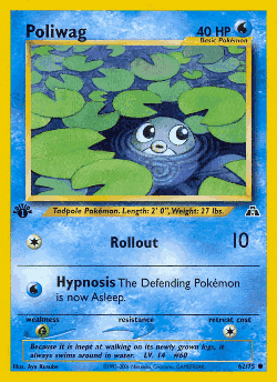 Poliwag 62, Neo Discovery