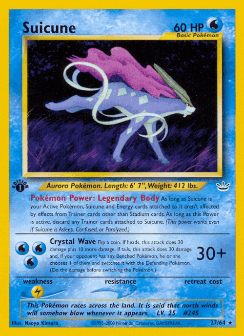 Suicune 27, Neo Revelation