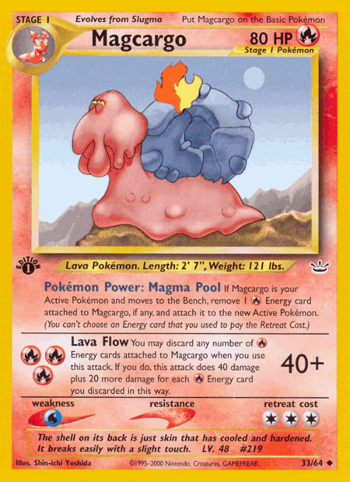 Magcargo 33, Neo Revelation
