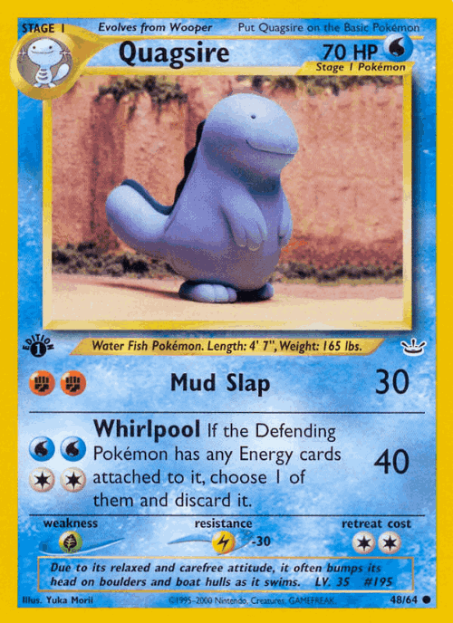 Quagsire 48, Neo Revelation