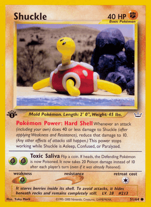 Shuckle 51, Neo Revelation
