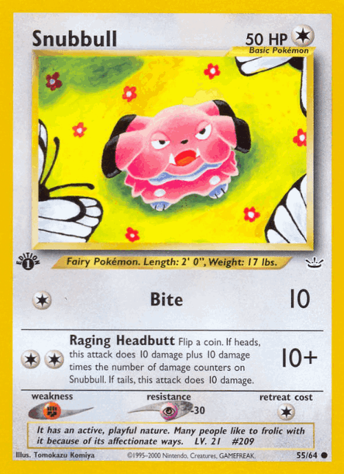 Snubbull 55, Neo Revelation