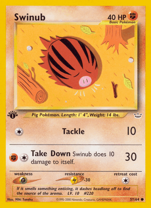Swinub 57, Neo Revelation