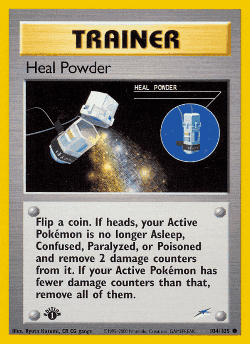 Heal Powder Pokémon TCG card art