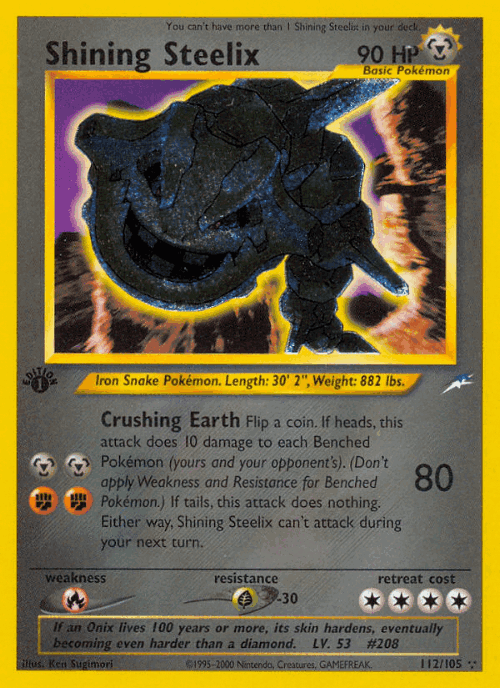 Shining Steelix 112, Neo Destiny