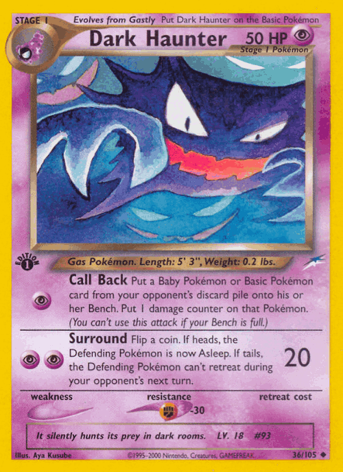 Dark Haunter 36, Neo Destiny