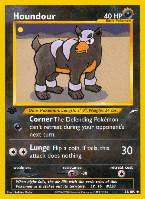 Houndour 43, Neo Destiny