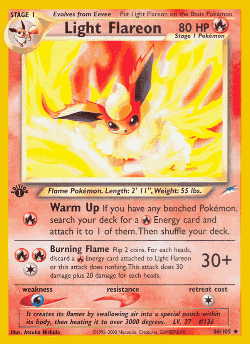 Light Flareon 46, Neo Destiny
