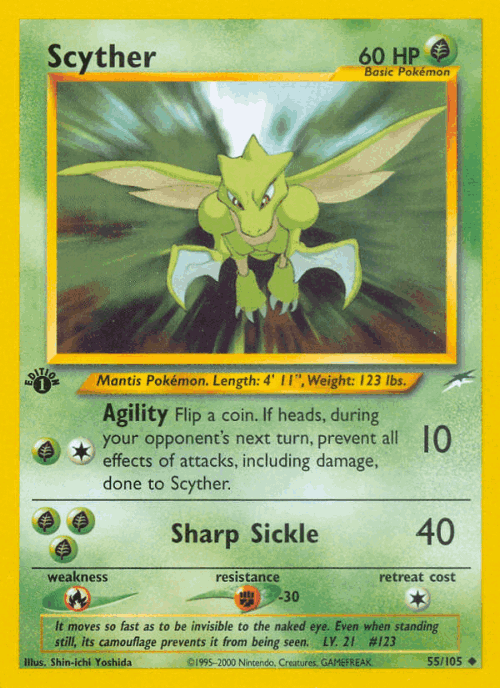Scyther 55, Neo Destiny