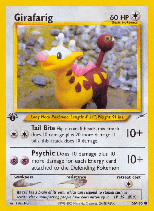 Girafarig 66, Neo Destiny