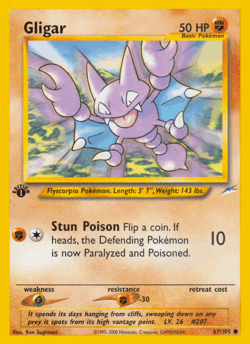 Gligar 67, Neo Destiny