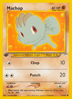 Machop 73, Neo Destiny