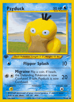 Psyduck 79, Neo Destiny