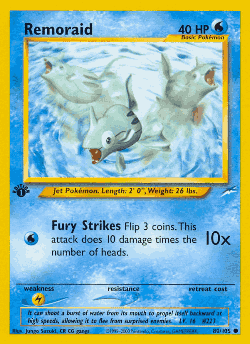 Remoraid Pokémon TCG card art