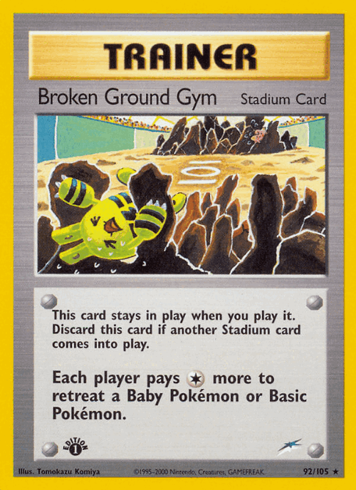 Broken Ground Gym 92, Neo Destiny