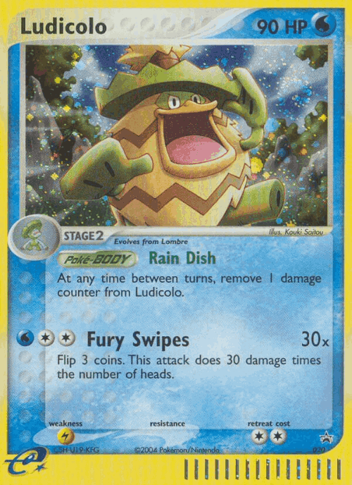 Ludicolo Pokémon TCG card art