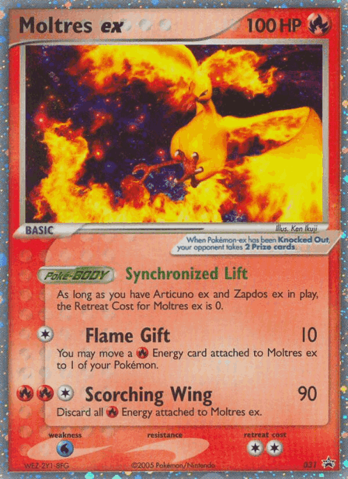 Moltres ex 31, Nintendo Black Star Promos