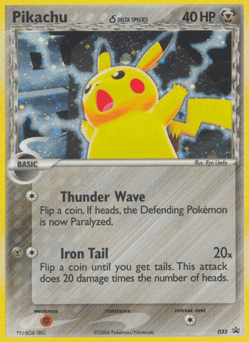 Pikachu δ 35, Nintendo Black Star Promos