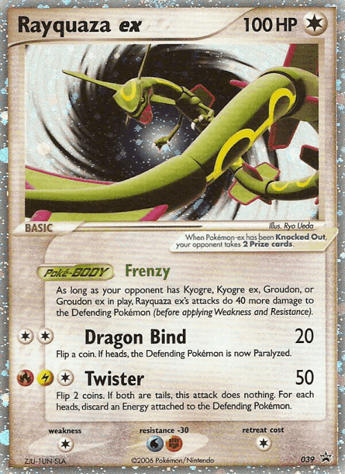 Rayquaza ex 39, Nintendo Black Star Promos