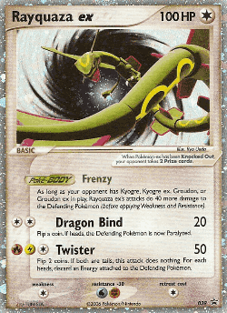 Rayquaza ex 39, Nintendo Black Star Promos