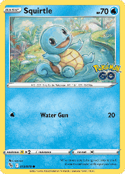 Squirtle Pokémon TCG card art