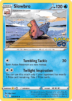 Slowbro Pokémon TCG card art