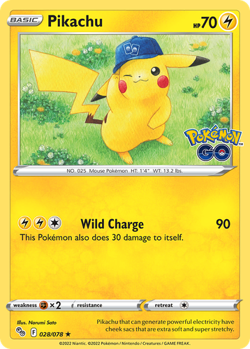 Pikachu 28, Pokémon GO