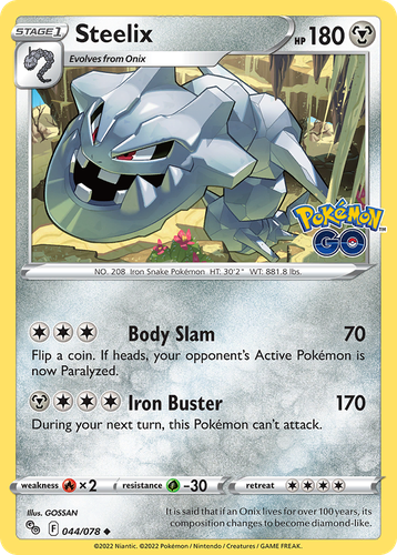 Steelix 44, Pokémon GO