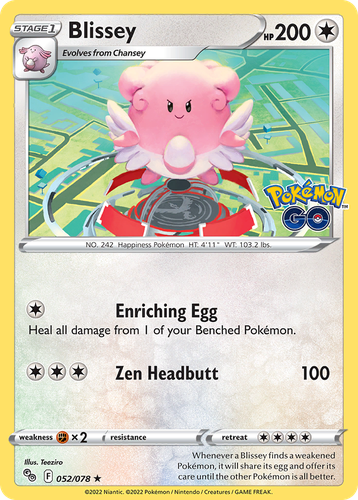 Blissey 52, Pokémon GO